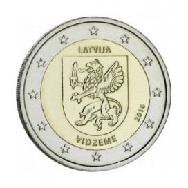 2 Euro Lettonie 2016 Vidzeme