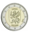 2 Euro Letónia 2016 Vidzeme