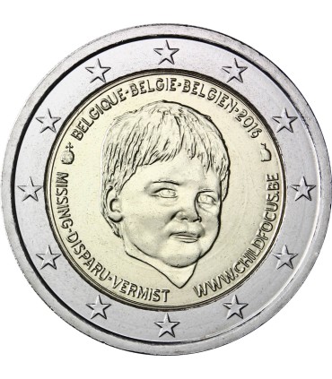 2 Euro België 2016 Kind Focus €19,95