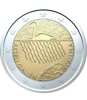 2 Euro Finnland 2015 Akseli Gallen  4,99 €