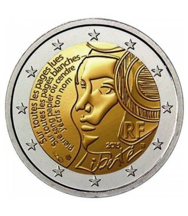 2 Euro Frankrijk 2015-Federatie €4,89