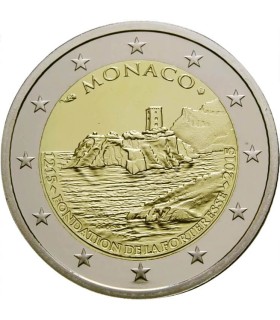 2 Euro Mónaco 2015-800 años del Castillo € 4.00
