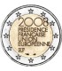 2 Euro Frankreich 2008 EU-Ratspräsidentschaft  4,95 €