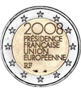 2 Euro Frankrijk 2008 EU-voorzitterschap € 4,95