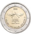2 euros BÉLGICA 2008 Derechos humanos 6,90 euros