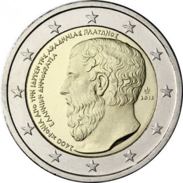 2€ Grèce 2013 Platon