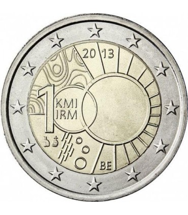2 Euro Bélgica 2013 Institut Meteorologique € 5,35