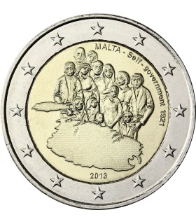2 Euro Malta 2013 Autonomía del Gobierno 6,98