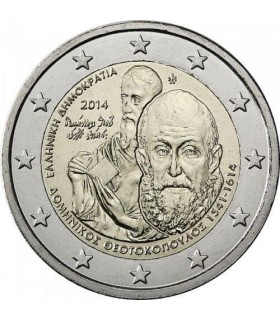 2 Euro Griekenland 2014 Domenikos €5,95