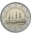 2 Euro LETLAND 2014 De hoofdstad Riga € 5,19