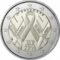 2 euro commemorative France 2014-SIDA