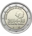 2 Euro BELGIEN 2014 Weltkrieg 1914  4,99 €