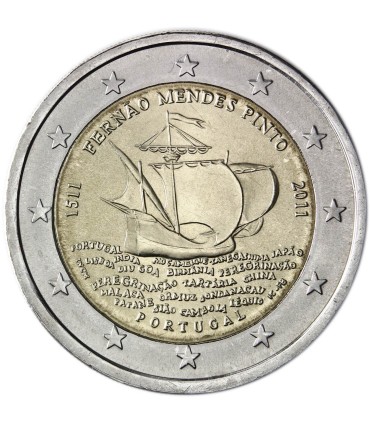 2 Euro Portugal 2011 Fernao Mendez Pinto €11.45