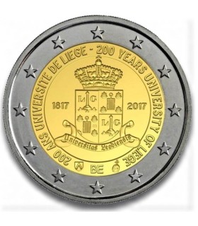2 Euro Belgien 2017 Universität Lüttich  14,59 €