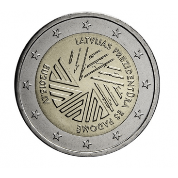 2 euro Lettonie 2015 Presidence UE