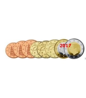 Spanje 2017 Felipe VI serie € 8,95