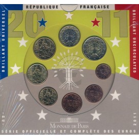 Official Euro set France 2011