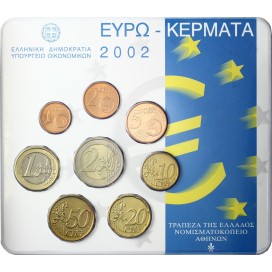 Official set Greece 2002-2