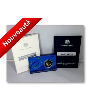 2 euros BE Andorra 2014 € 119,00
