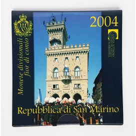 Official Euro Coins set San Marino 2004