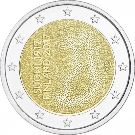 2 Euro Finland 2017 Independence
