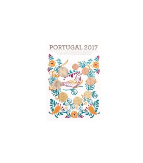 Conjunto de caixas FDC Portugal 2017 €39,95
