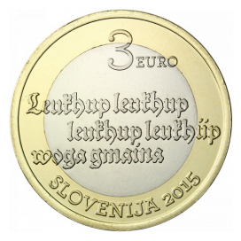 3 Euros Slovénie 2015