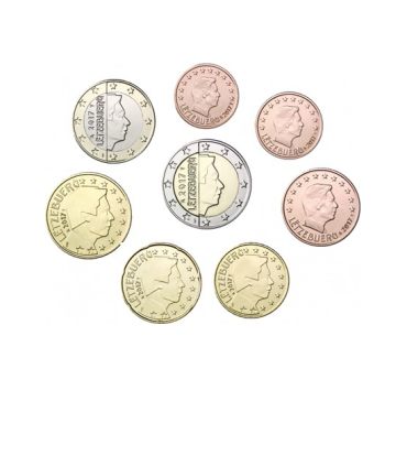 Euro-Serie Luxemburg 2017  8,50 €
