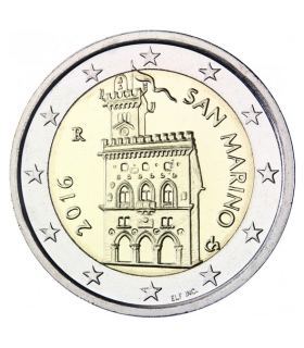 2 euro current San Marino 2016  5,90 €