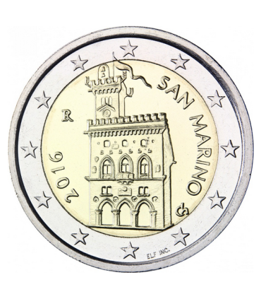 2 euro San Marino corrente 2016  5,90 €