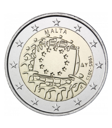 2 Euro Malta 2015 Bandiera  6,97 €