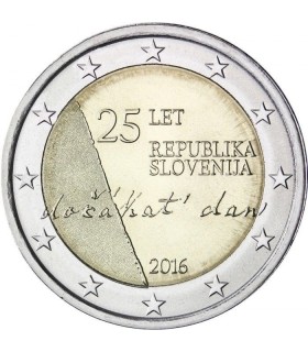 2 Euro Eslovenia 2016 Independencia €4.49