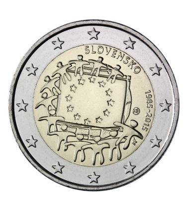 2 Euro Slovacchia 2015 Bandiera  4,69 €