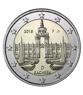 2 Euros Alemania 2016 Dresden Palace €4.69