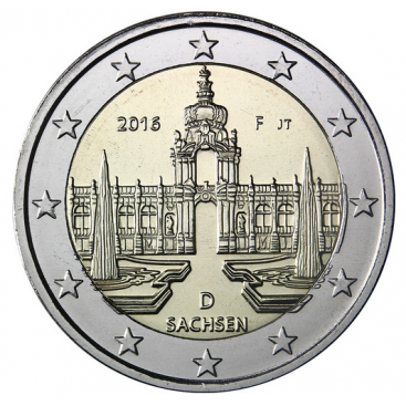 2 Euros Allemagne 2016 Palais de Dresde