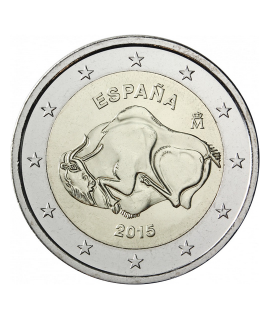 2 euros conmemorativo España 2015 Cueva de Altamira 4,89 euros