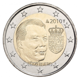 2€ commémorative luxembourg 2010