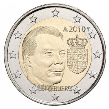 2 Euro commémorative luxembourg 2010