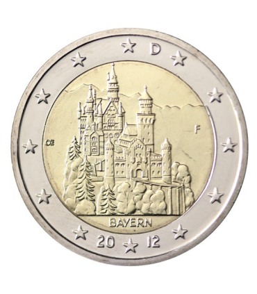 2 euros ALEMANHA 2012 Baviere € 4,50