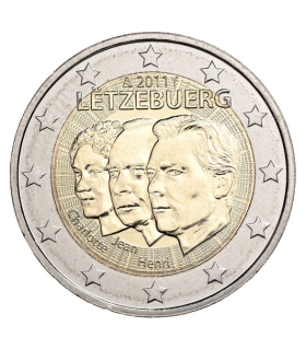 2 euros LUXEMBURGO 2011 Grand Duc Jean € 6,99