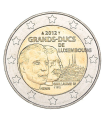 2 euros Luxemburgo 2012 Grão-Duque Guilherme IV