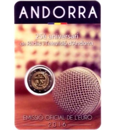 2 Euro Andorra 2016 Rádio e Televisão 29,95