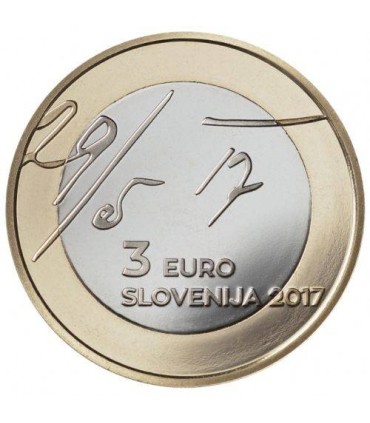 3 Euro Slowenien 2017  4,70 €