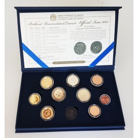 Malta 2012 official euro coin set