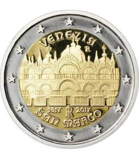 2 Euro Itália 2017 Basílica de São Marcos Veneza €4,89