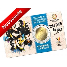 2 Euro Belgium 2016 coincard