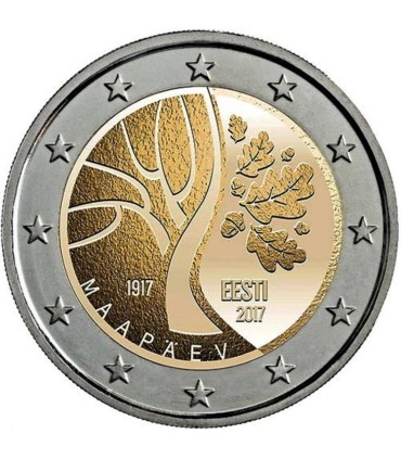 Moneta 2 Euro Estonia 2017 Indipendenza  14,90 €
