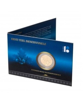 Coincard 2 Euro Estland 2017 Unabhängigkeit  14,90 €