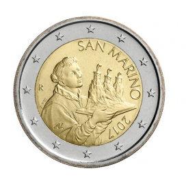 2 Euro Saint Marin 2017 New effigy