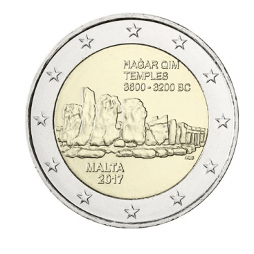 2 Euro Malte 2017 Hagar Qim